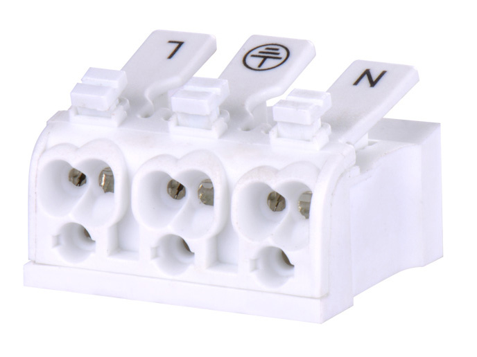 免螺丝压扣式接线端子...