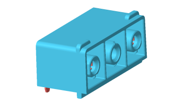免螺丝压扣式接线端子...